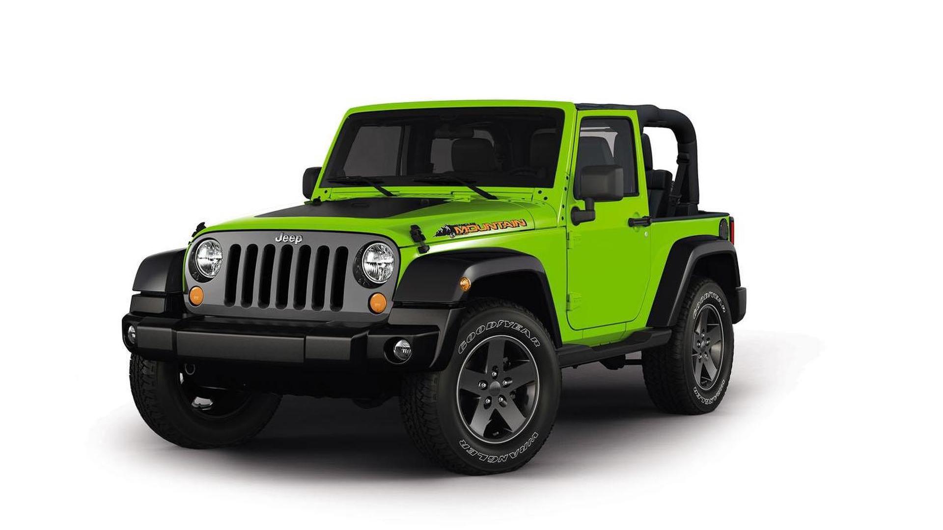 Jeep Wrangler Mountain special edition revealed