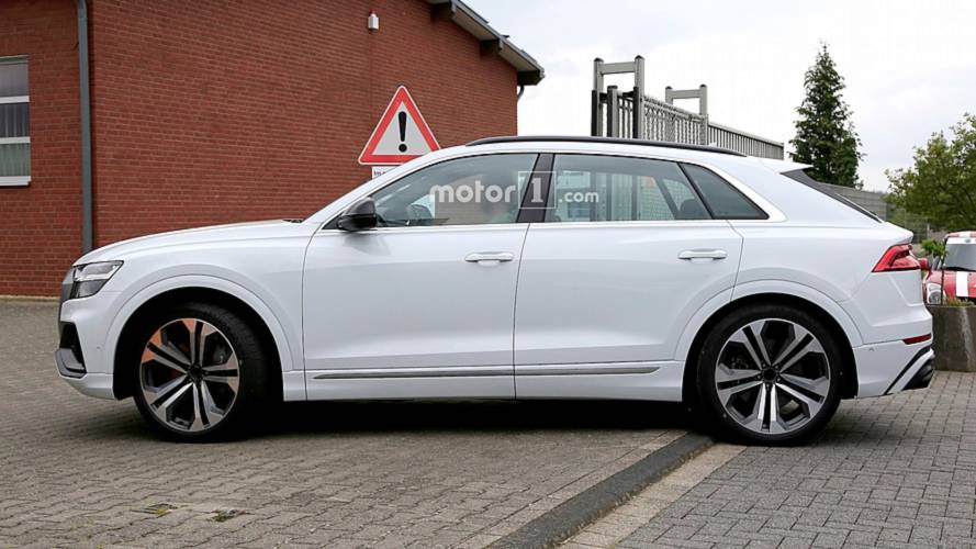 Audi SQ8 fotos espía al descubierto