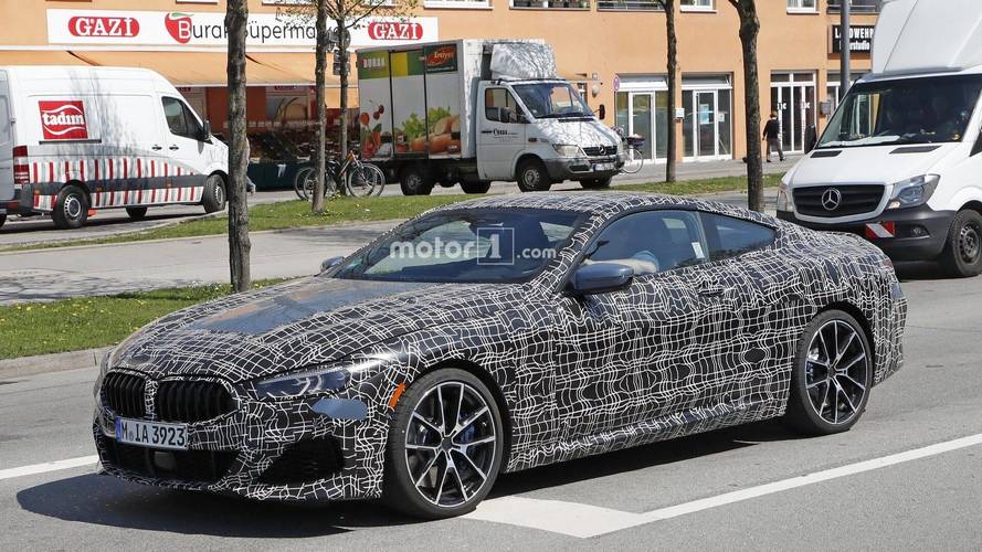 BMW Série 8 Coupe 2019 - Novos flagras