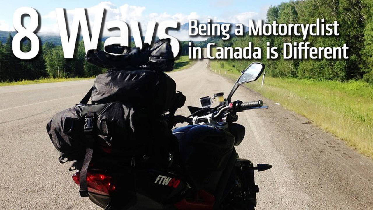 8 Ways Being a Motorcyclist in Canada is Different