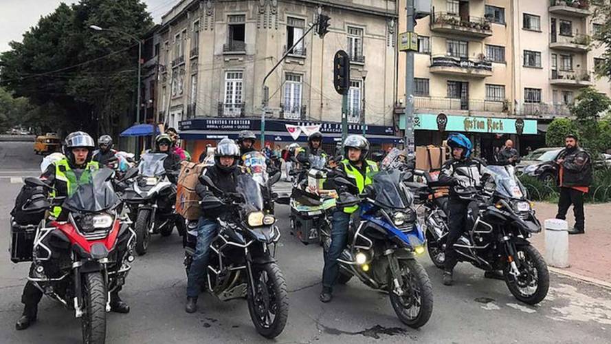 Mexican Bikers Gear Up to Assist Earthquake Victims