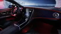 Hyperscreen'siz Mercedes EQS