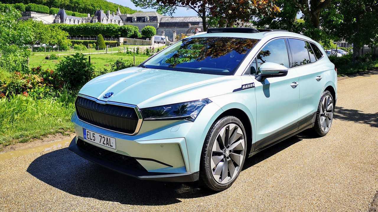 Essai Skoda Enyaq 80