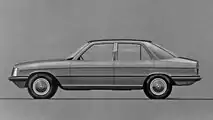 Mercedes 190: Designentwurf aus den 1970er-Jahren