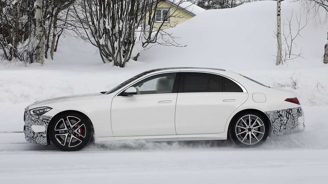 2022 Mercedes-AMG S63e photo espion v2