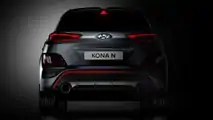 Hyundai Kona N Rear Teaser Photo