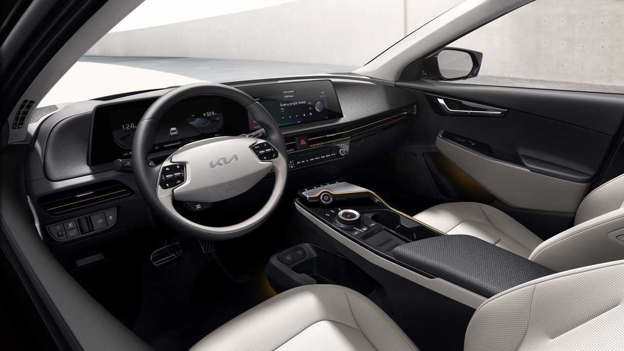 Kia EV6, интерьер