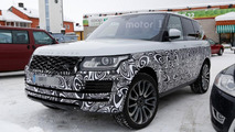 2017 Range Rover facelift spy photo