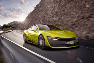 Rinspeed'in kendi kendini süren BMW i8'i