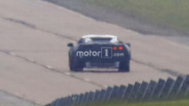 Mid-engine Corvette prototype spy photo