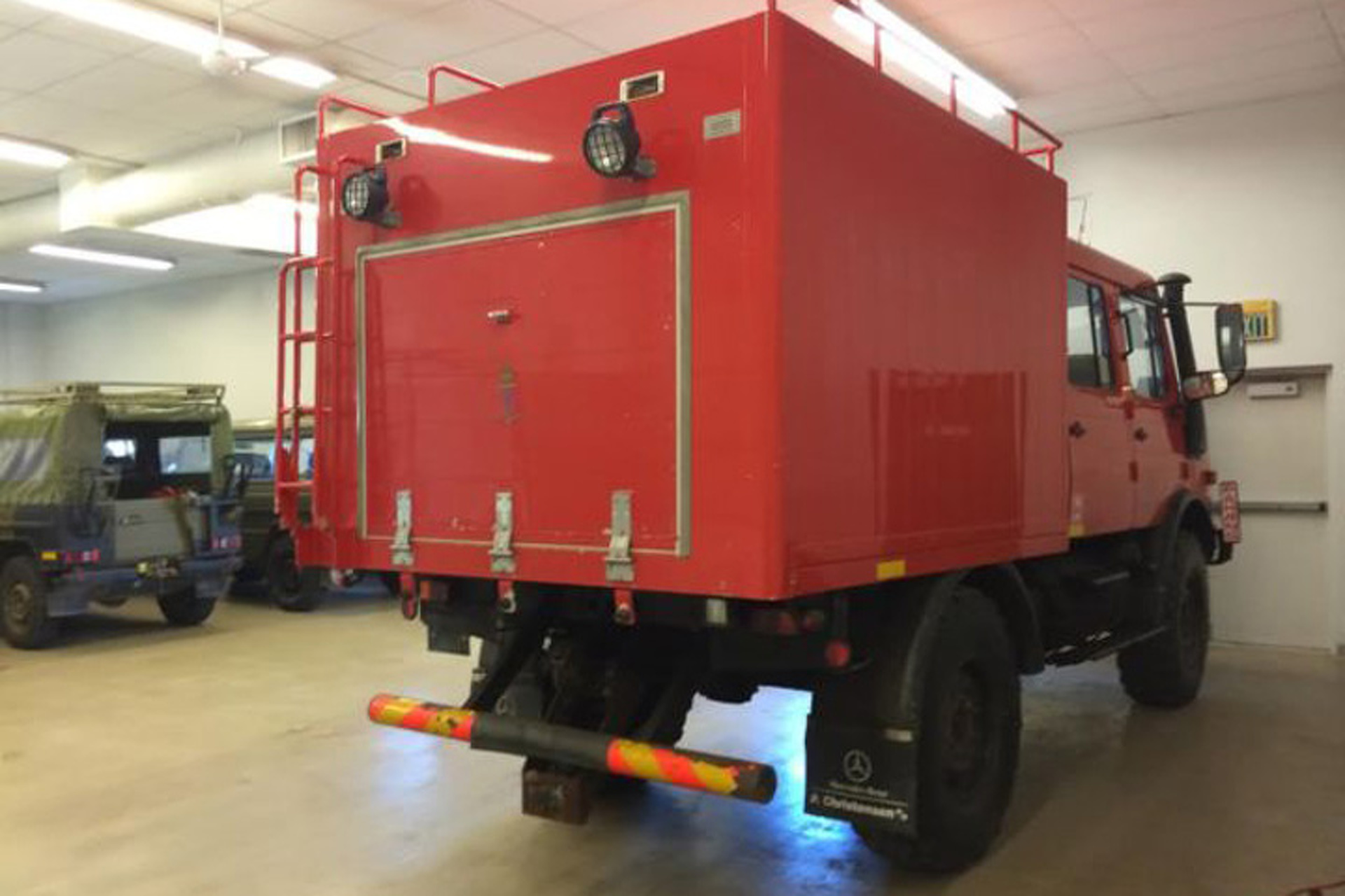 Protect the Coast in this Ex-Danish Navy Unimog