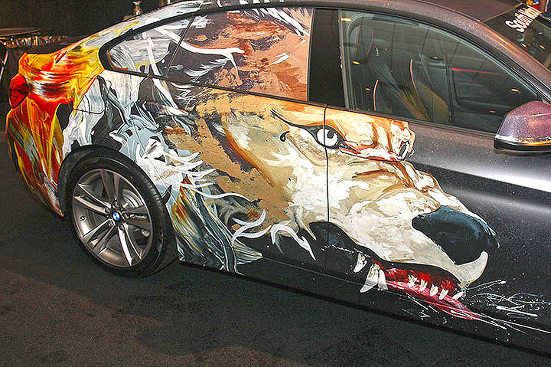 Cars Meet Art Turns Auto Show into Stunning Art Gallery