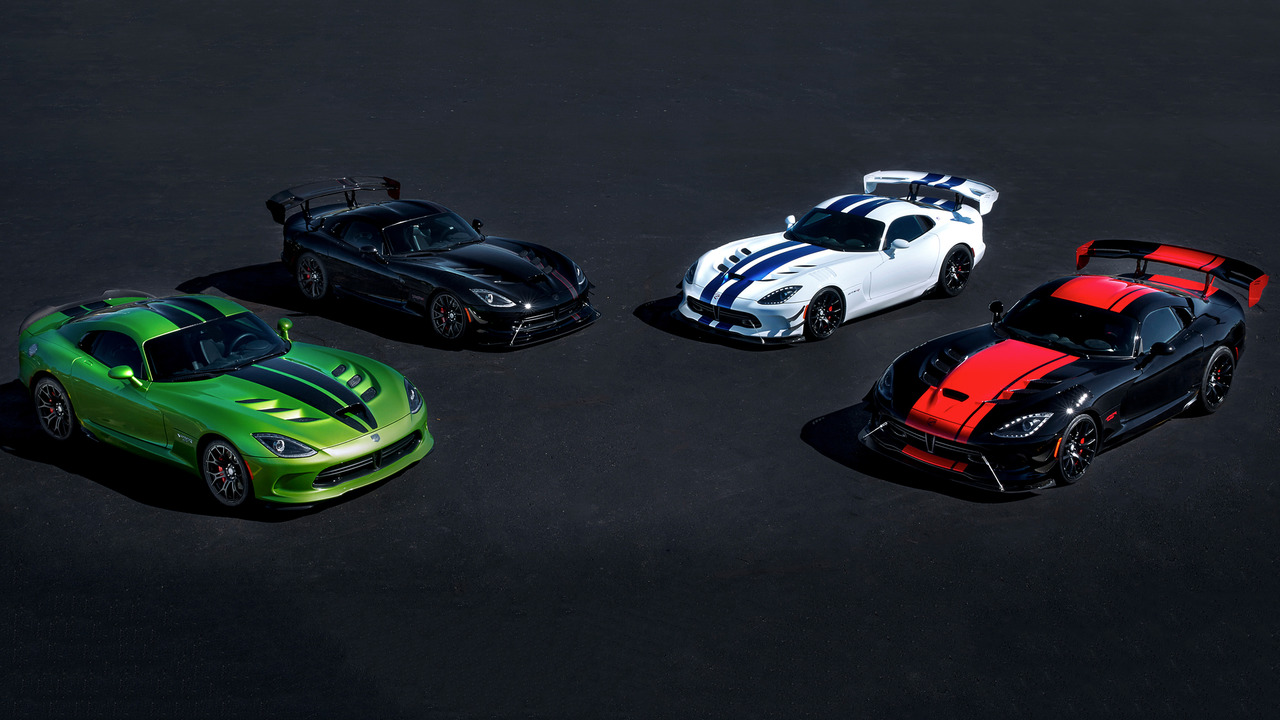 17 Dodge Viper Ends Its Life With Five Special Edition Models