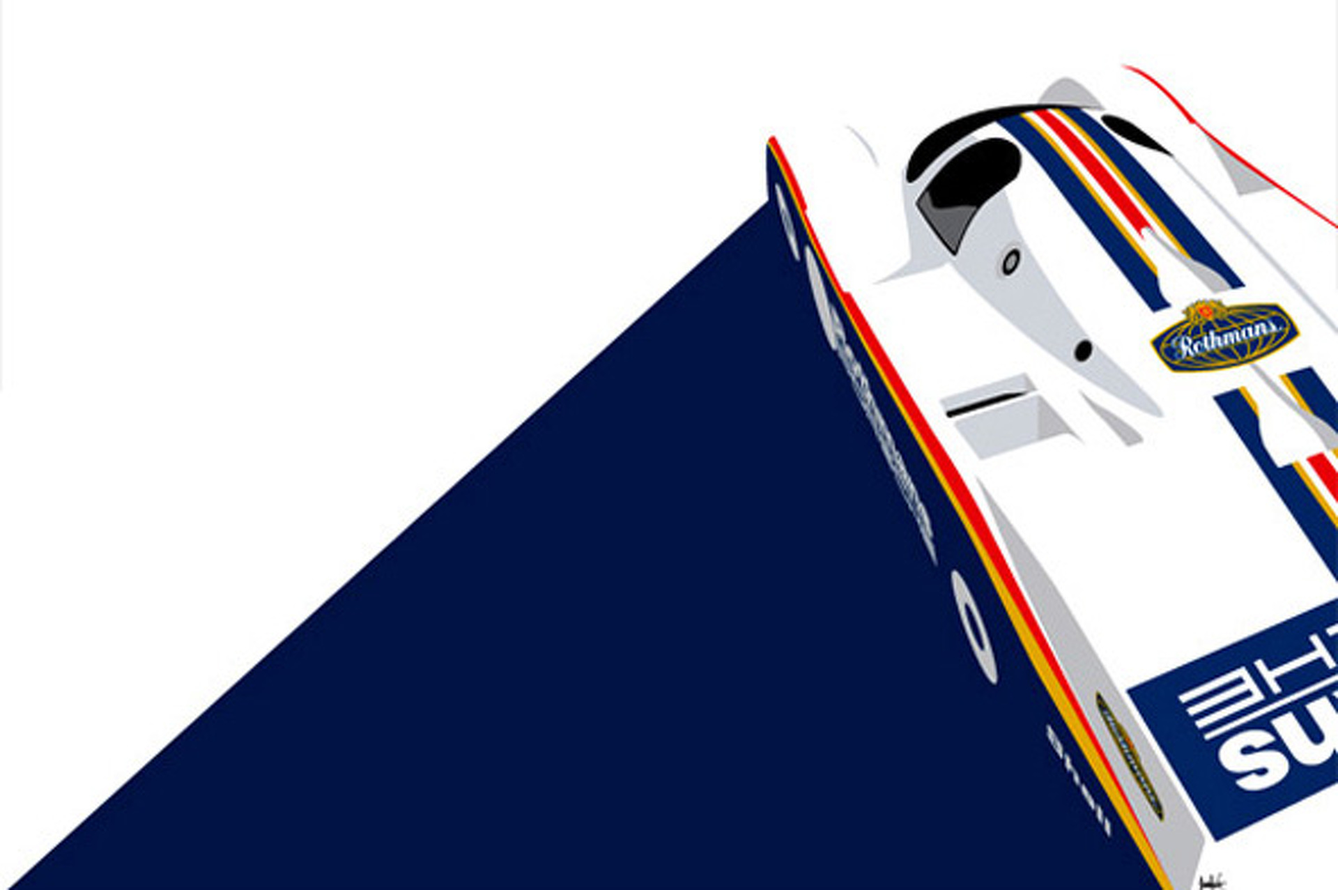 Rally Art: Gorgeous Car Art Celebrates Rally, F1 Racing