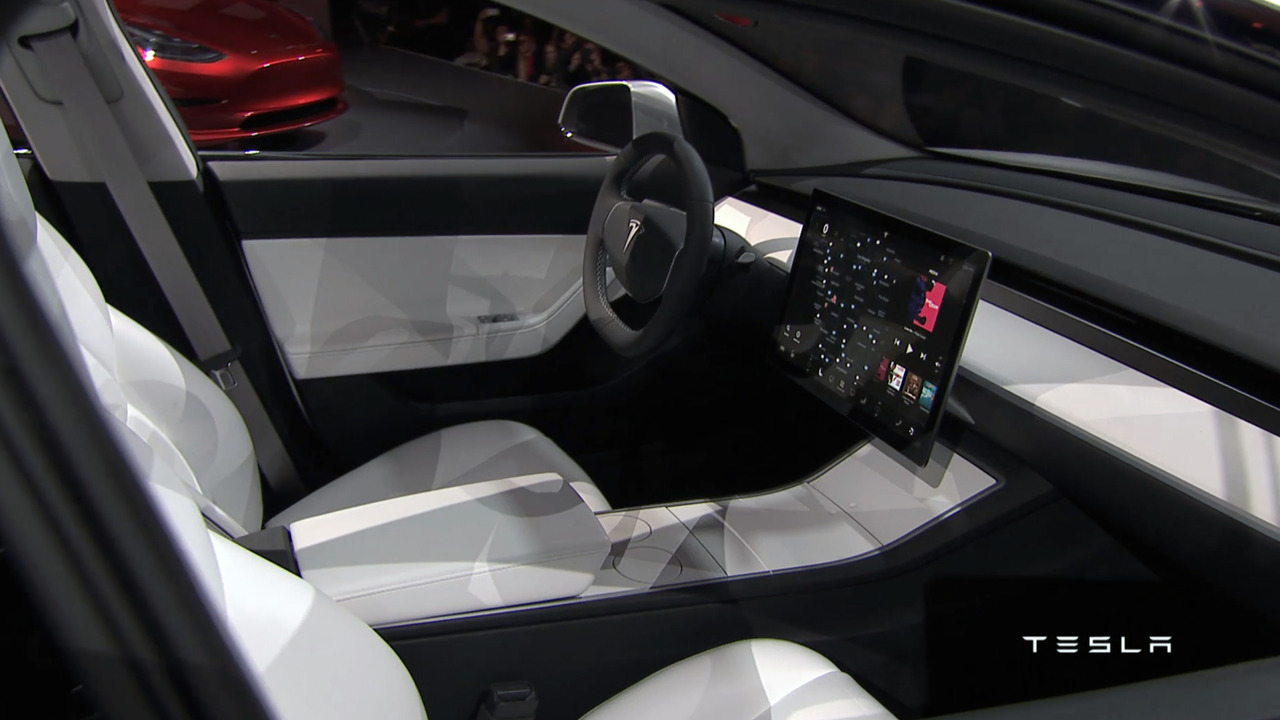 Tesla Model 3 unveiling Tesla Model 3 unveiling