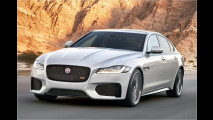 Jaguar XF tanzt übers Seil