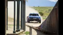 Ein 115-Meter-Satz mit einem Truck