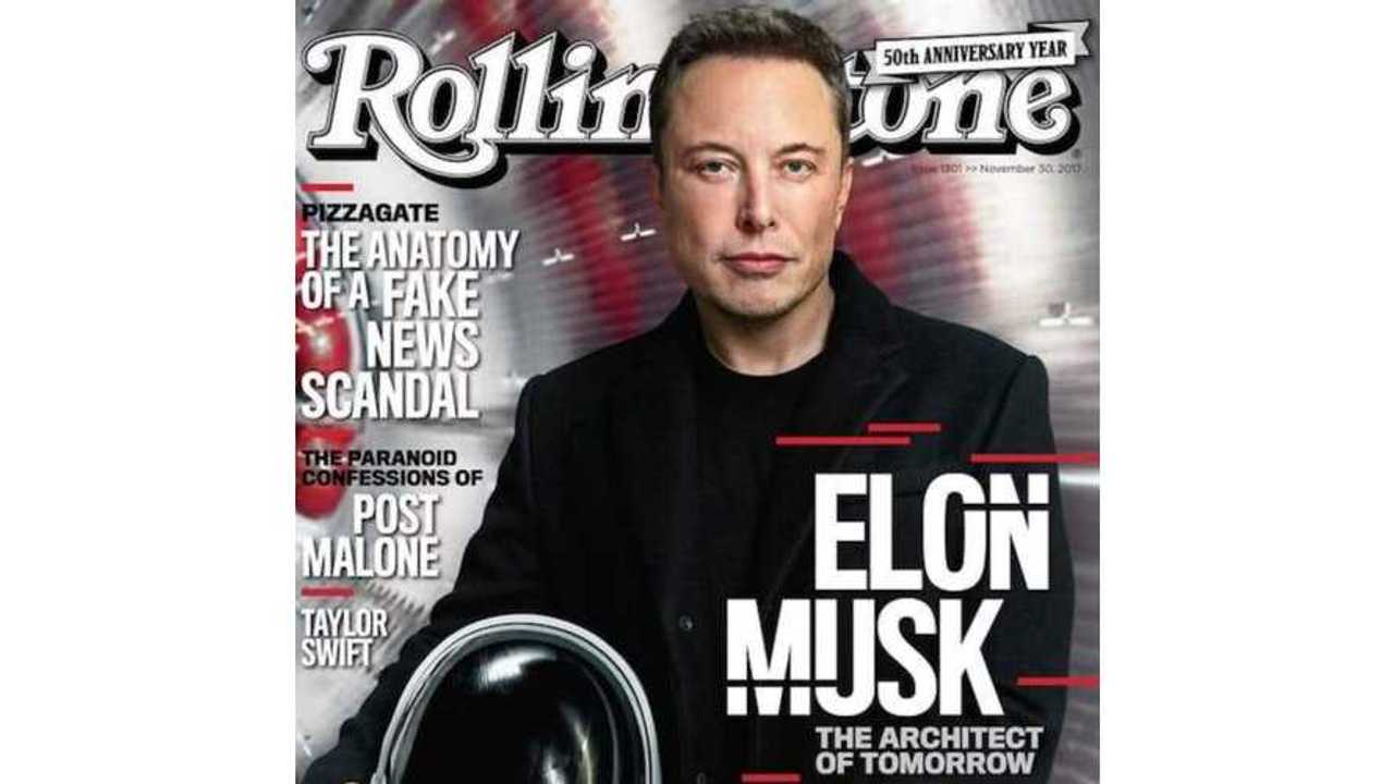 Elon Musk Is On The Cover Of Rolling Stone, Discusses Tesla Semi