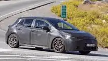 Toyota Auris Corolla Spy Shots