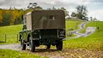 Land Rover Series I Jaguar Land Rover Classic Drive Eastnor Castle 2