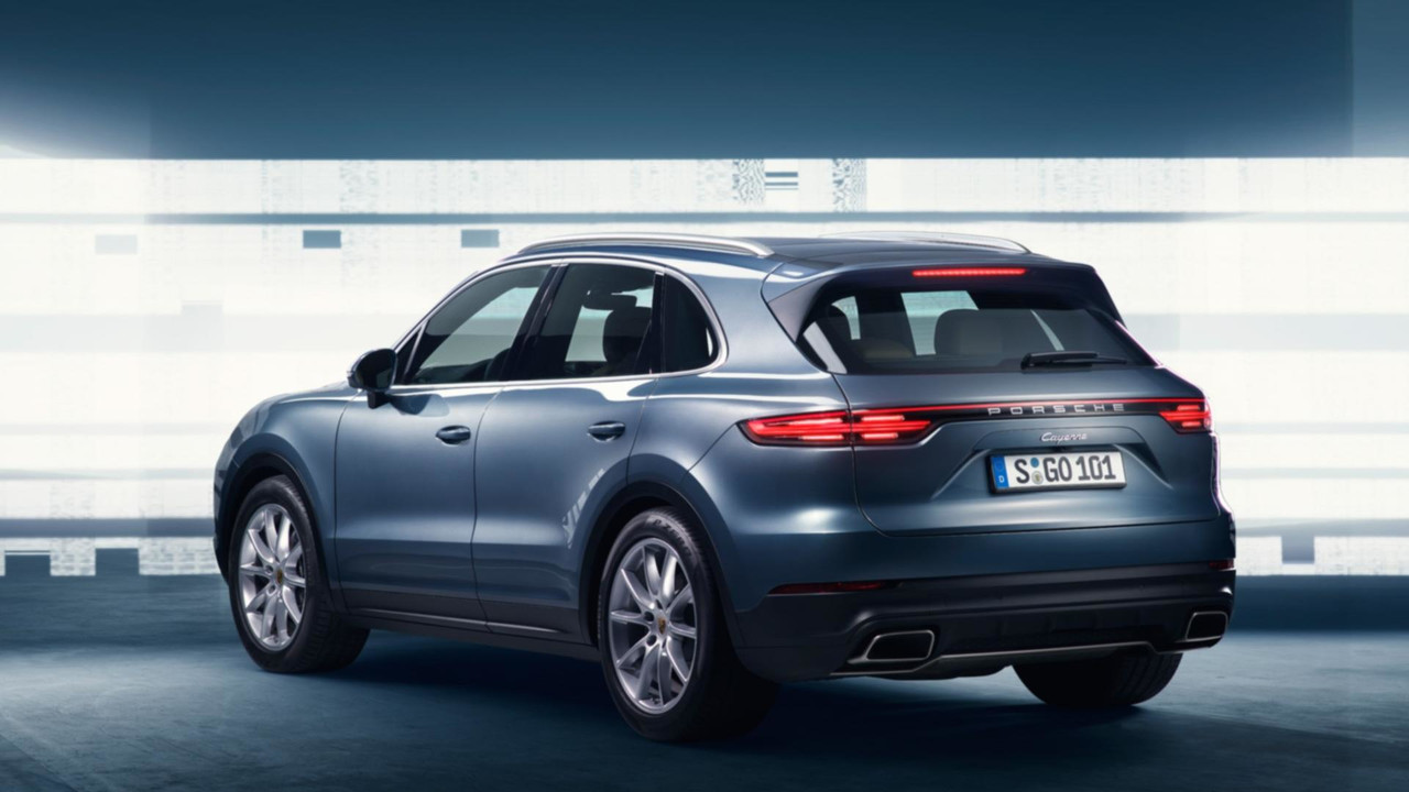 2018 Porsche Cayenne leaked official image