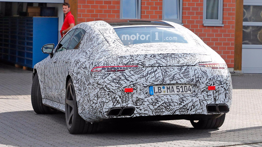 Mercedes-AMG GT Four-Door Sedan Spy Shots