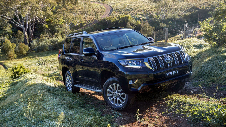 2018 Toyota Land Cruiser Avustralya resmi fotoğraflar
