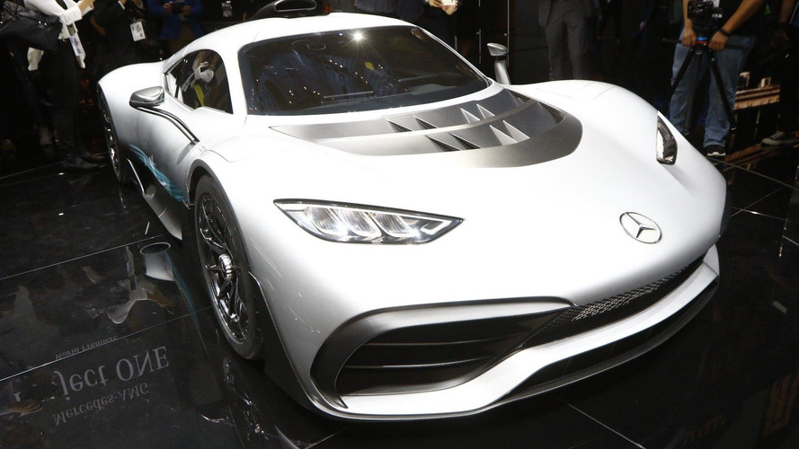 Mercedes-AMG Project One live in frankfurt