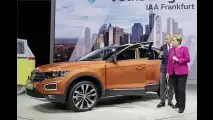 IAA 2017: Sitzprobe im VW T-Roc