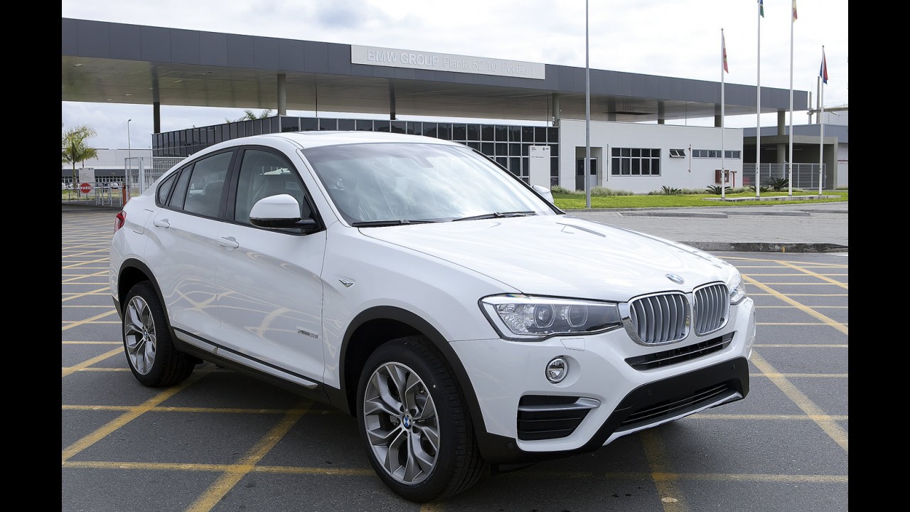 BMW X4 passa ser fabricado no Brasil, mas preço não muda
