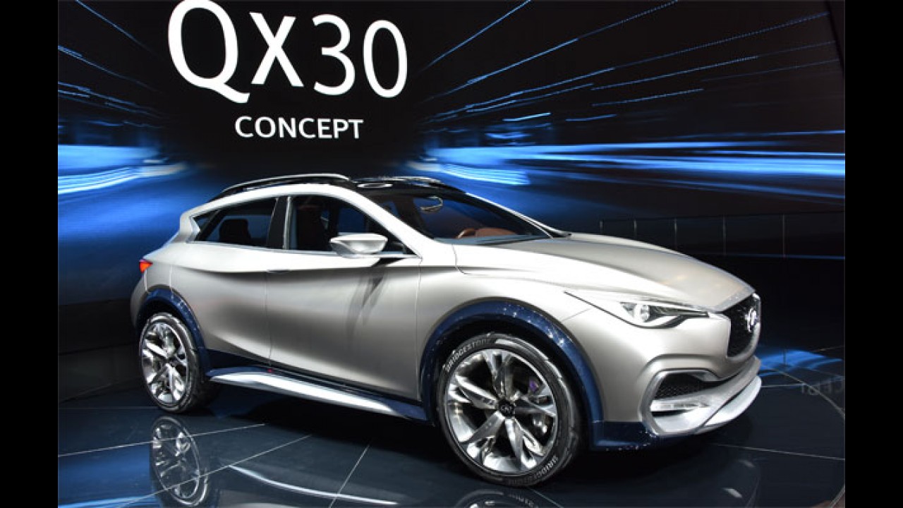 Esta é a primeira imagem oficial do Infiniti Q30, rival de Série 1 e A3