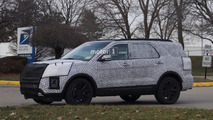 2019 Ford Explorer spy photo