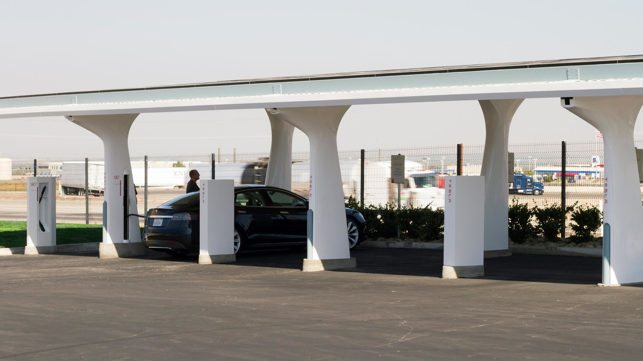 Tesla Supercharger Network