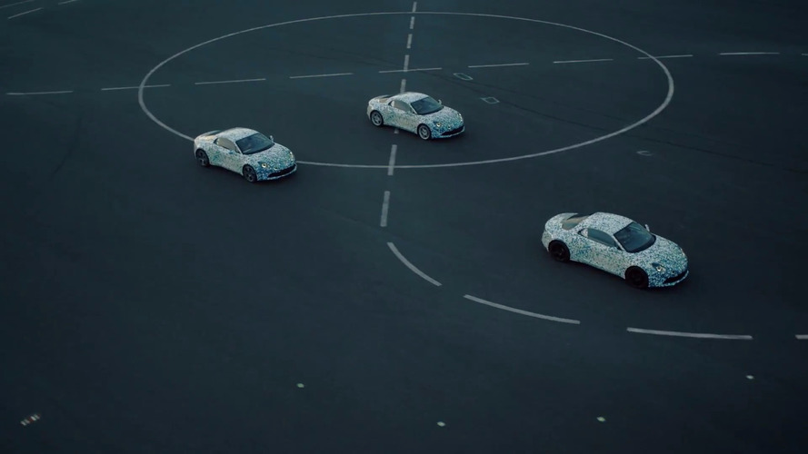 Alpine A120 teaser video