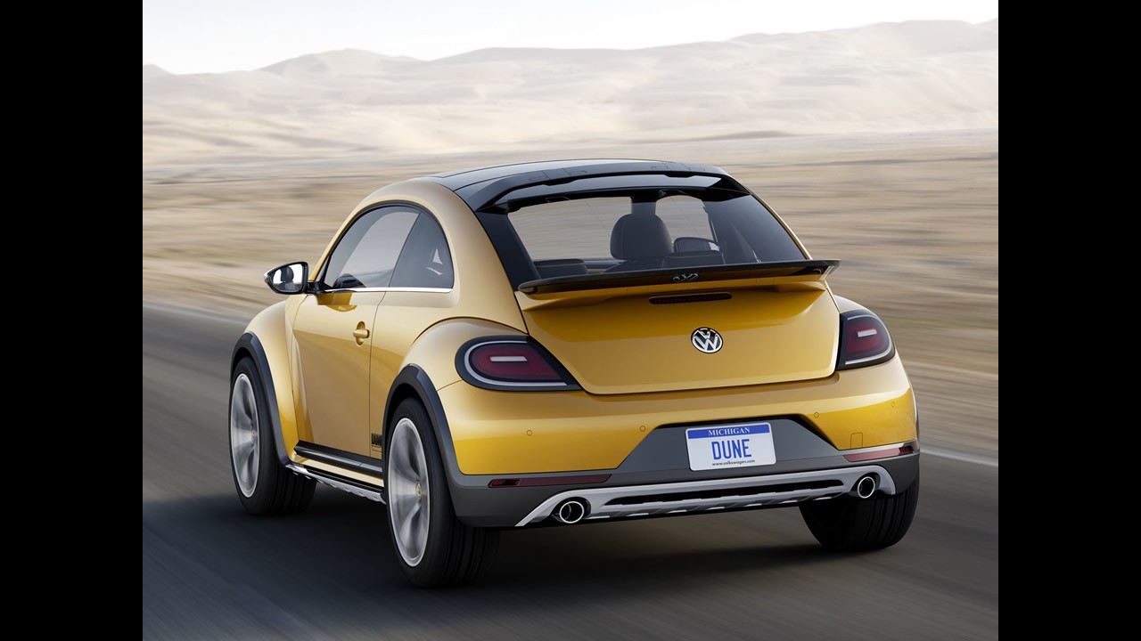 VW Fusca terá versão aventureira em 2016 baseada no conceito Dune