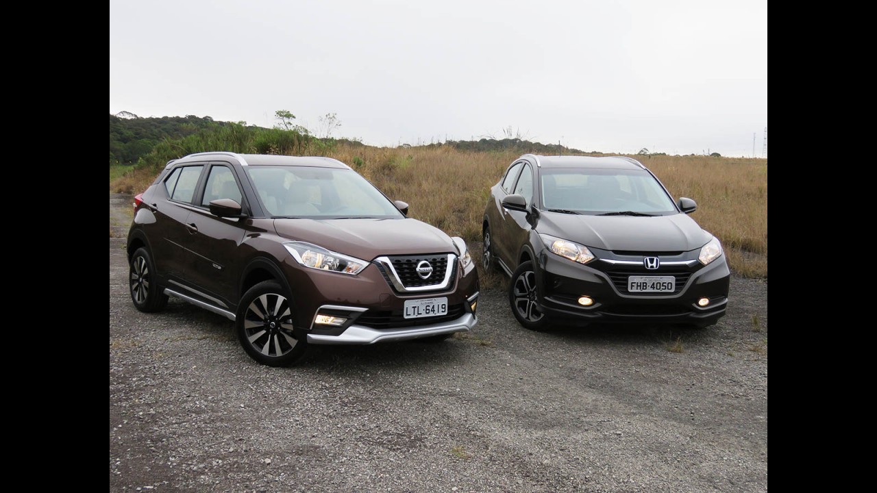 Teste CARPLACE: Nissan Kicks faz duelo "olímpico" contra o Honda HR-V