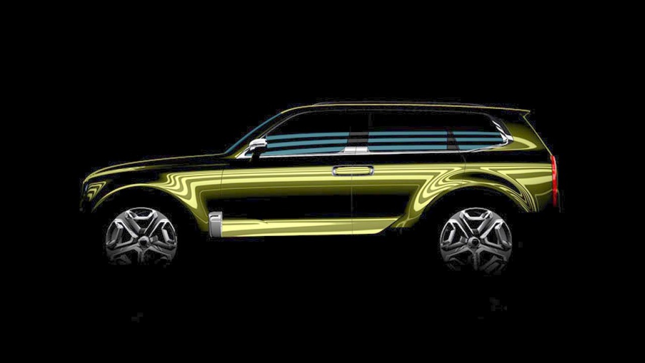 Kia Telluride: veja a primeira foto interna do SUV inédito que estará em Detroit