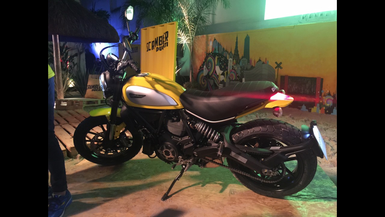 Ducati faz pré-estreia da nova Scrambler em São Paulo