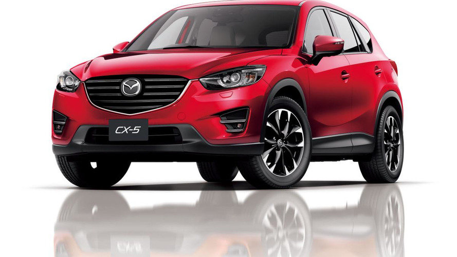 Mazda CX-5 2016 rojo
