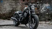 Honda Rebel 300 and Rebel 500