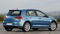 2017 Volkswagen Golf render