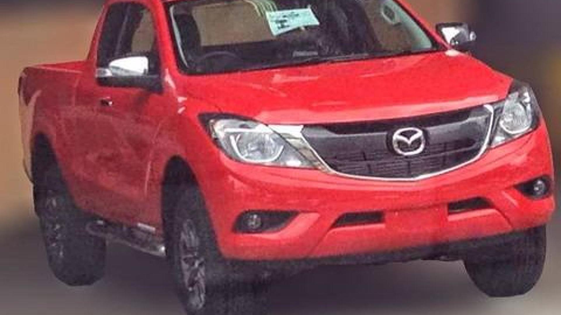 2016 Mazda Bt 50 Facelift Spied Undisguised