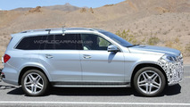 2015 Mercedes-Benz GL-Class facelift spy photo