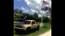 2015 Jeep Renegade pickup truck conversion