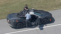 Ortadan motorlu C8 Corvette casus fotoğraflar