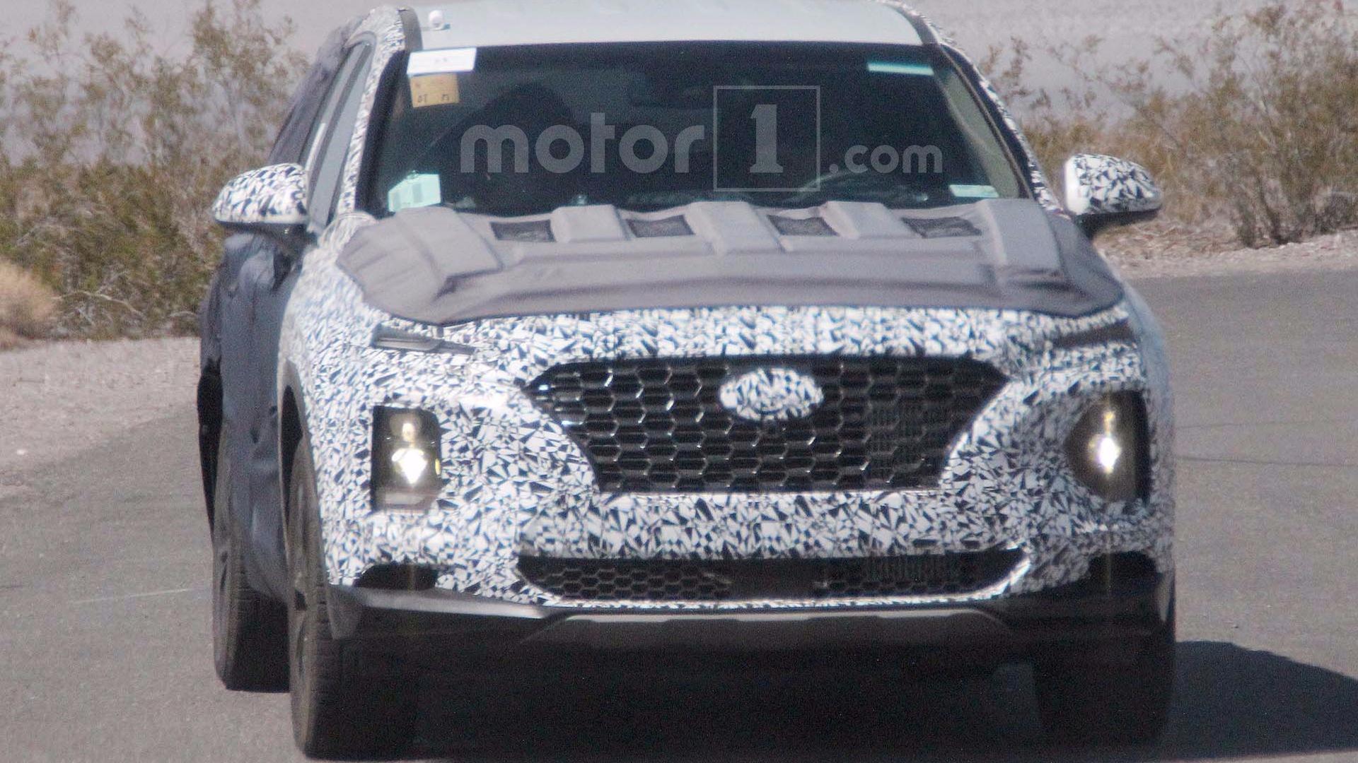 2019 Hyundai Santa Fe New Spy Shots And Redesign News >> New Hyundai Santa Fe Spied Tackling The Nurburgring 2019 Hyundai Santa Fe New Spy Shots And Redesign News >> New Hyundai Santa Fe Spied Tackling The Nurburgring