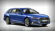 Audi A8 Avant render