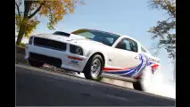 Feuriger Dragstrip-Racer