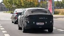 Kia EV Spy Shots Hinten