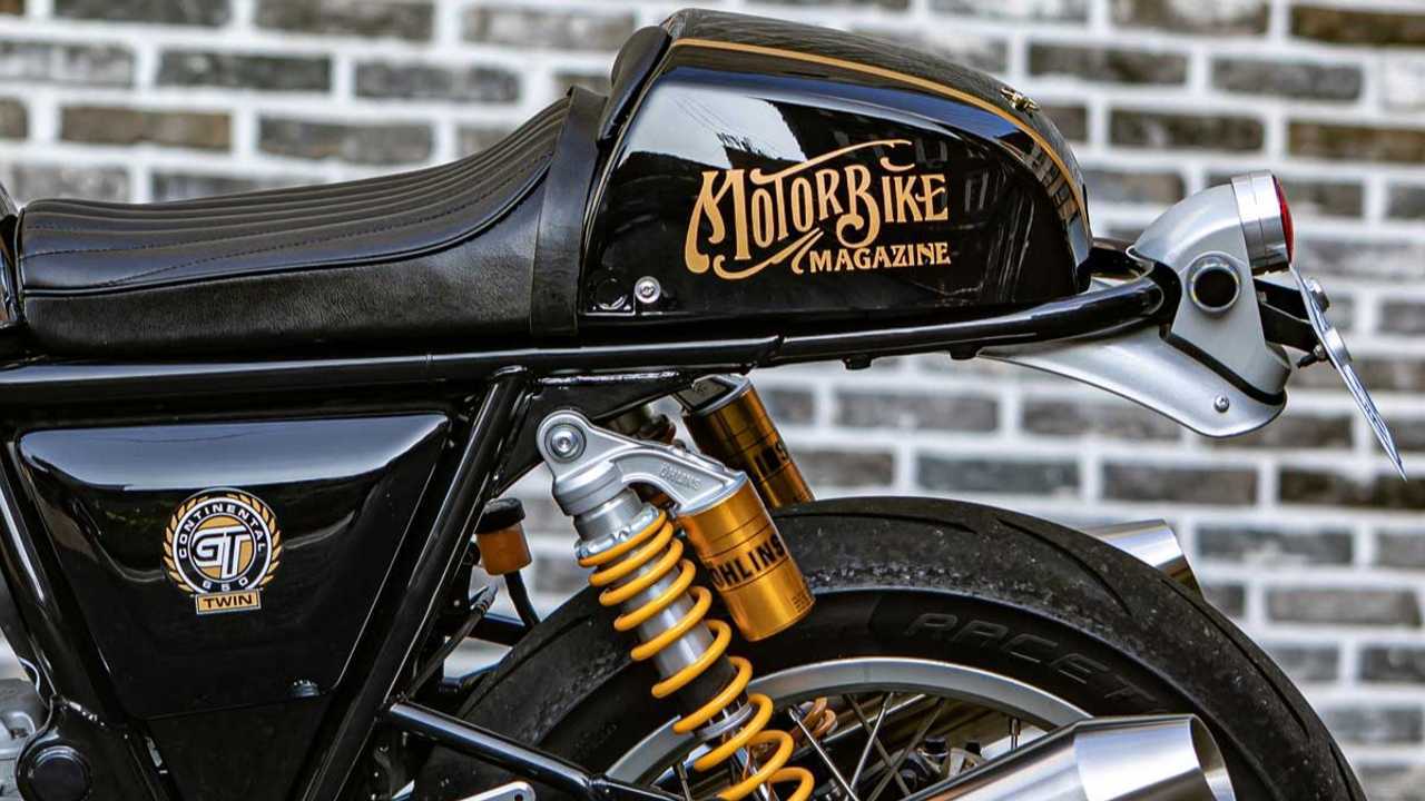 Jake Yang's Continental GT 650 Custom - Tail